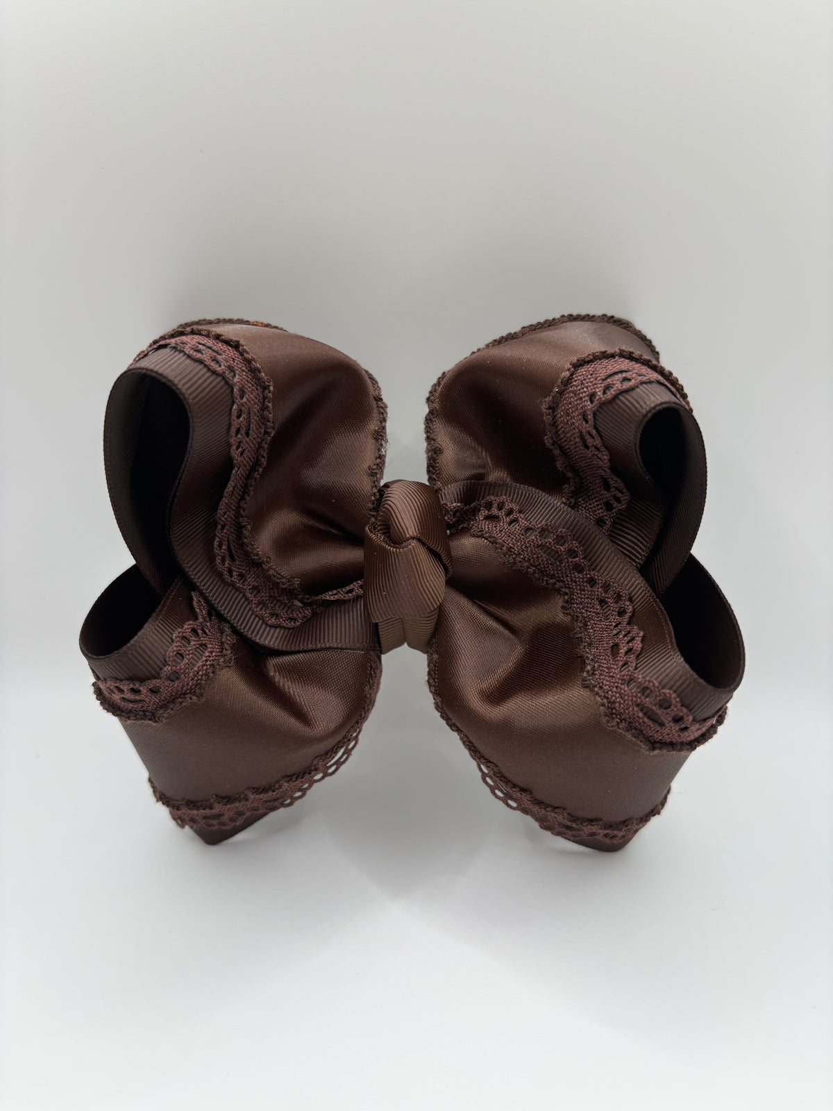 5” Brown Satin