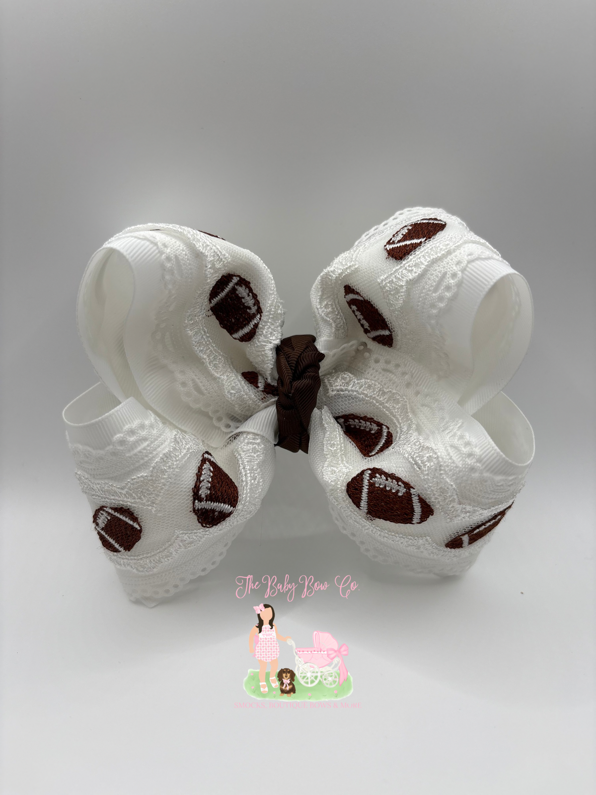 5” White Football