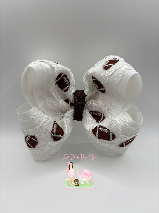 5” White Football
